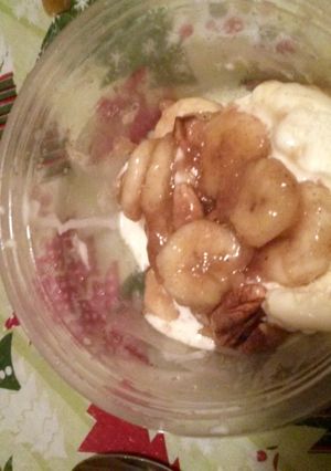 A picture of bananas Foster.
