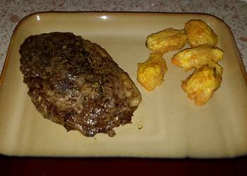 Easiest Way to Make Yummy Pan Seared Bison Steaks