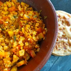 A picture of Cauliflower Subzi.