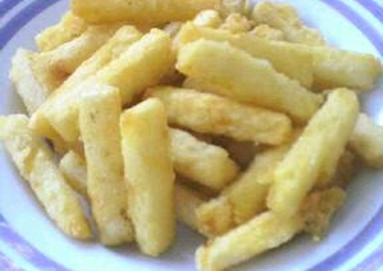 Homemade Jagariko (Crunchy Potato Sticks)