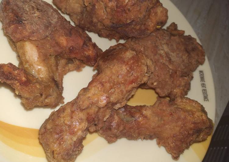 Steps to Make Speedy Simple KFC chicken