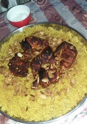 صورة لوصفة مندي ودجاج شكن تكا
