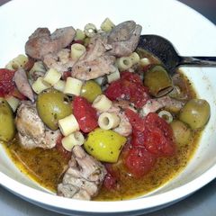 A picture of Italian Chicken Stew.