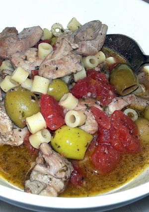 A picture of Italian Chicken Stew.