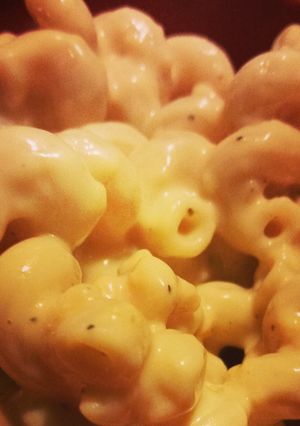 A picture of Better Than Boxed Stovetop Mac and Cheese.