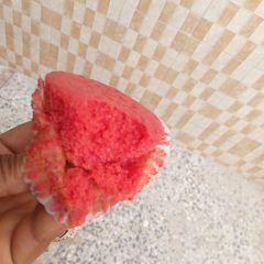 A picture of Strawberry cupcake.
