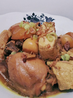 Foto resep Semur Ayam Campur (Tahu Kentang Telur Puyuh)