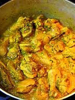 A picture of Curry Chicken - Caribbean Style.