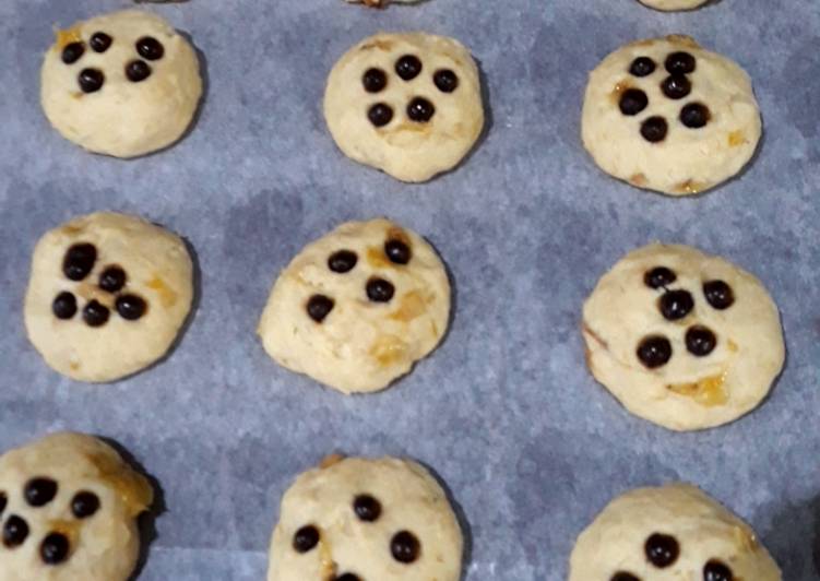 Resep Terbaik Banana Chocochips Cookies Ala Warung