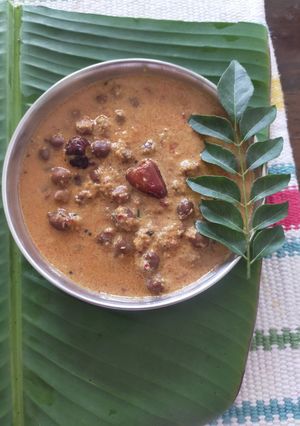 A picture of Kadala Curry.