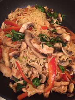 A picture of Chicken Stir Fry.