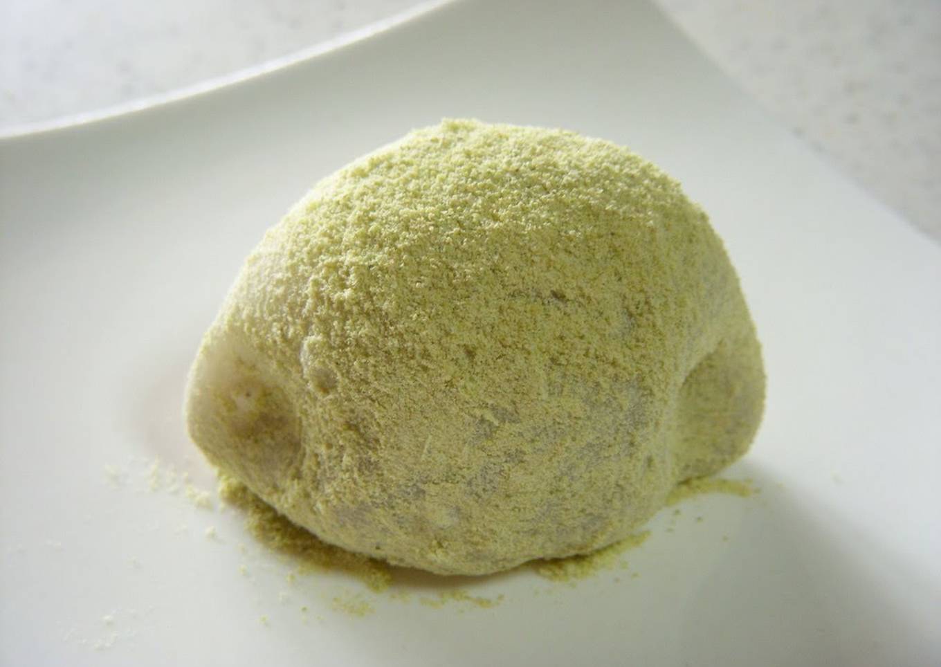 Microwaved Uguisu-Mochi