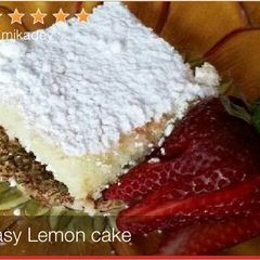 A picture of Two ingredients Lemon cake.
