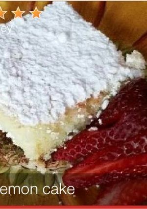 A picture of Two ingredients Lemon cake.