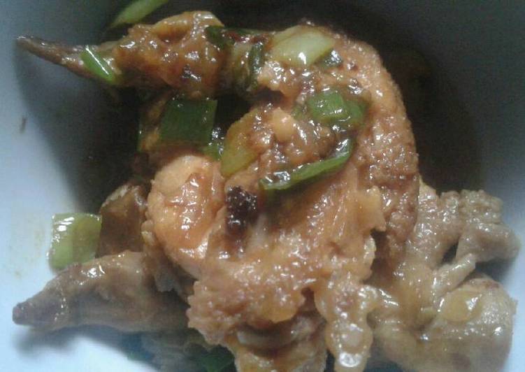 Resep Sayap ayam saos tiram, Bisa Manjain Lidah