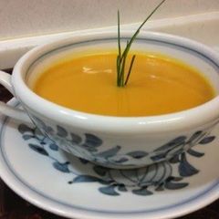 Spiced Butternut Squash Soup A picture of Spiced Butternut Squash Soup.