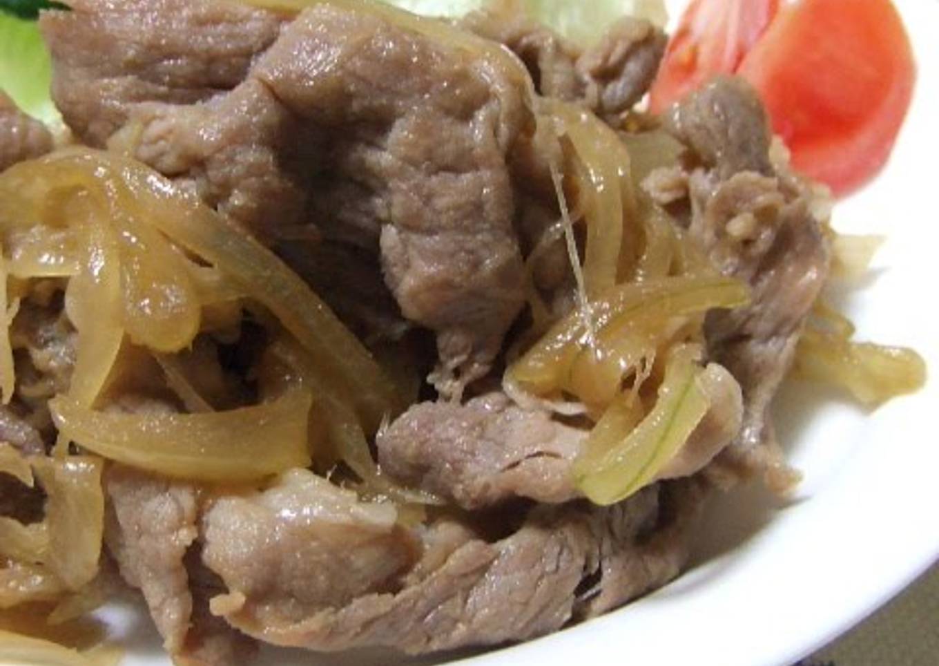 Delicious Even when You're On a Diet! Pan Fried Ginger Pork