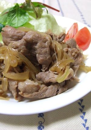 A picture of Delicious Even when You're On a Diet! Pan Fried Ginger Pork.