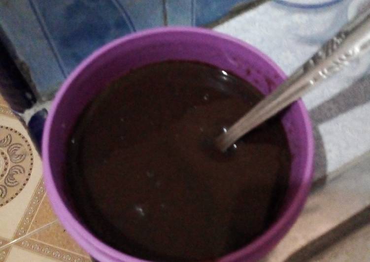 9 Resep: Pudot coklat paling gampang Kekinian