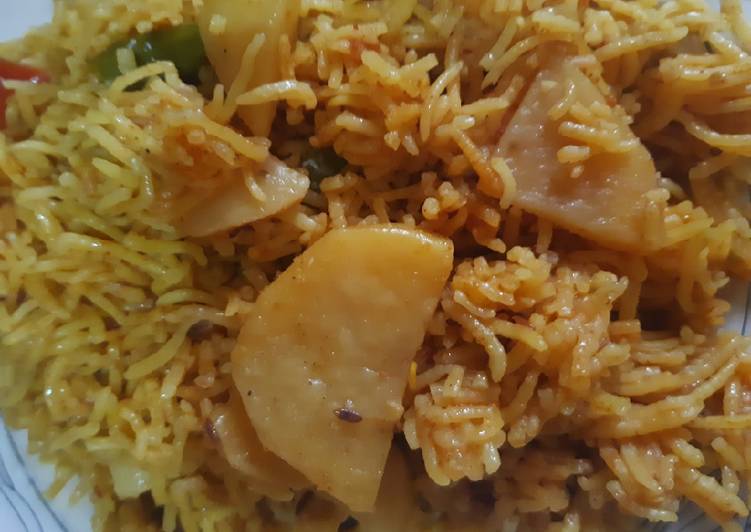 Simple Way to Make Ultimate Alu waly chawal