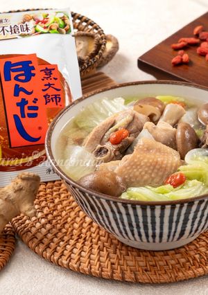 白菜香菇雞湯 的食譜成品照片