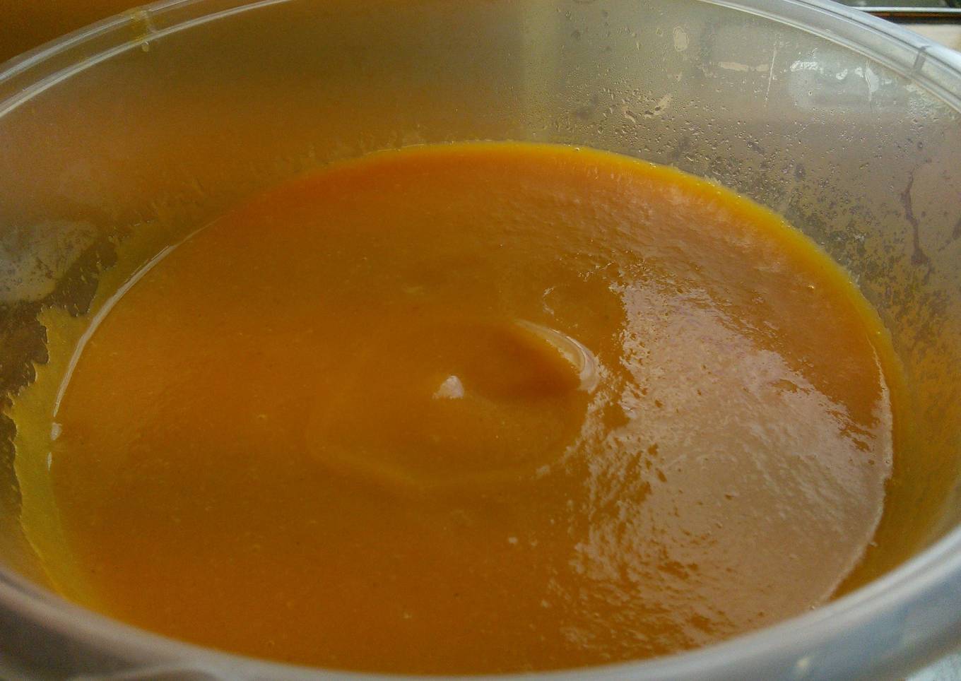 Carrot puree steamed 360 ml 132 kg