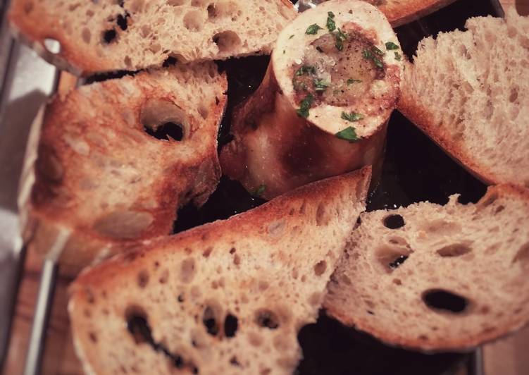 Simple Way to Prepare Ultimate Roasted Bone Marrow