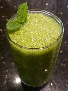 A picture of Mint Matcha Green Smoothie.