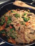Scaloppine di pollo broccoli e noci