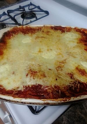 A picture of Best Mothers Day Lasagna or Any Day.