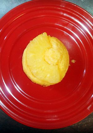 A picture of Pineapple Rightside-Up Cupcakes (Vegan).