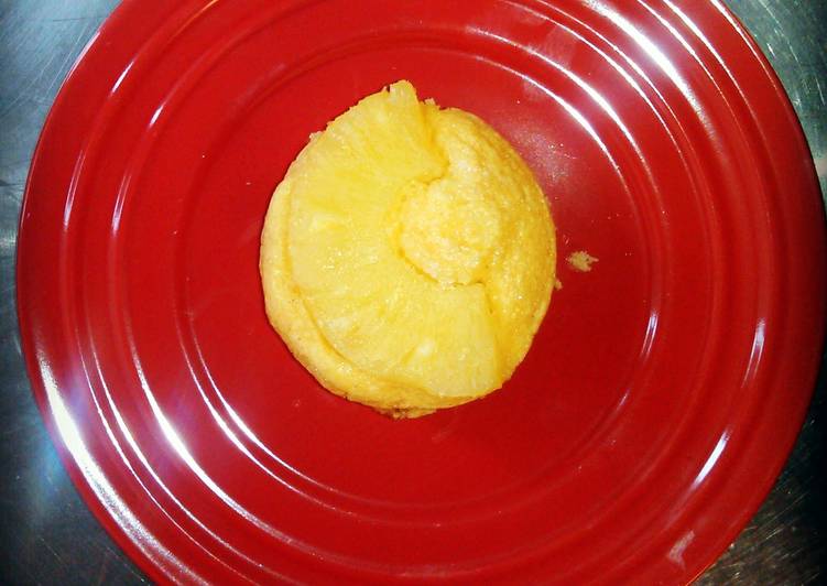 Simple Way to Make Homemade Pineapple Rightside-Up Cupcakes (Vegan)