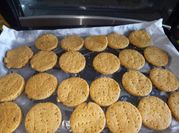A picture of ajwain cookies