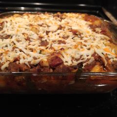 A picture of KPs Gnocchi bake.