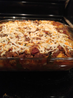 A picture of KPs Gnocchi bake.