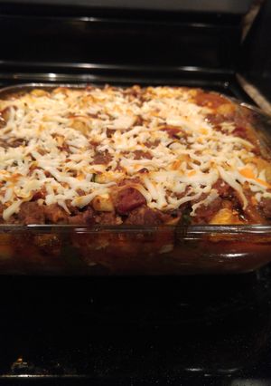 A picture of KPs Gnocchi bake.