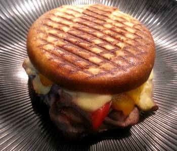 Ultimate Make Recipe Roast Beef  Havarti Pretzel Panini Delicious Steady