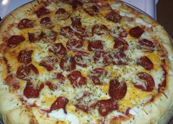 New Recipe Gourmet Stuffed Crust Pizza Restaurant Style