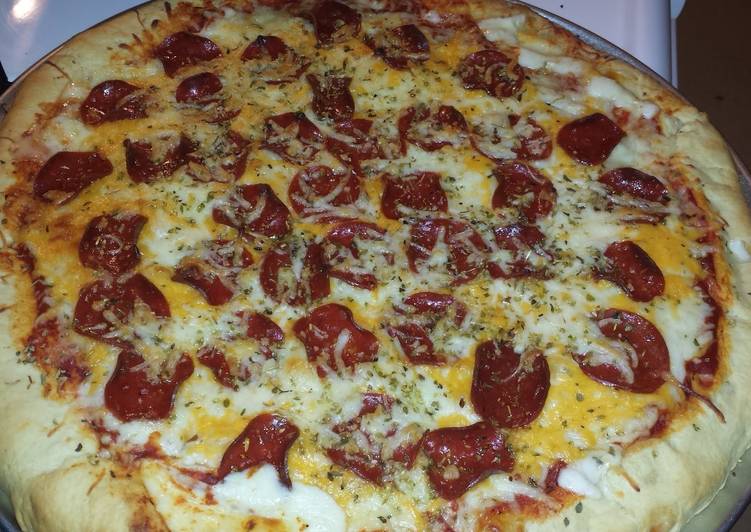 Gourmet Stuffed Crust Pizza