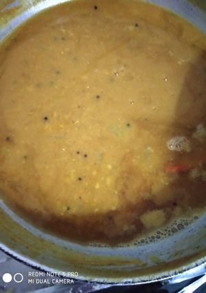 A picture of Sambhar.