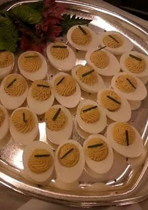 A picture of Deviled Eggs.