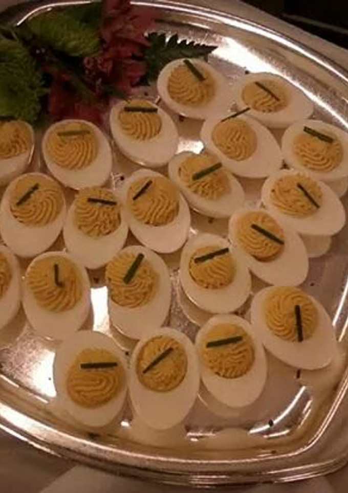 A picture of Deviled Eggs.