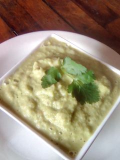 Una foto de Guasacaca de mango verde