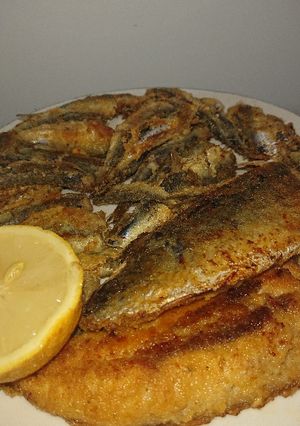 صورة لوصفة سردين مقلي 😋😋🇩🇿 لذيذ جداً