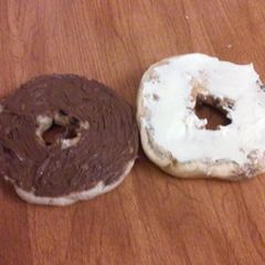 A picture of Nutella & Cream Cheese sandwich.