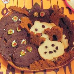 Halloween Finger Sandwiches A picture of Halloween Finger Sandwiches.