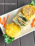 Omelet Nasi Sayur