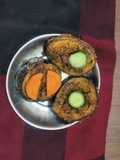 Fried brinjals