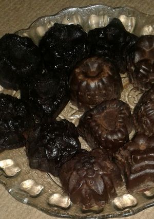 عکسی از دستور شکلات مغزدار