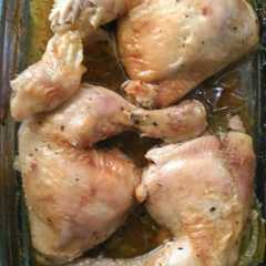 Una foto de Pollo al horno
